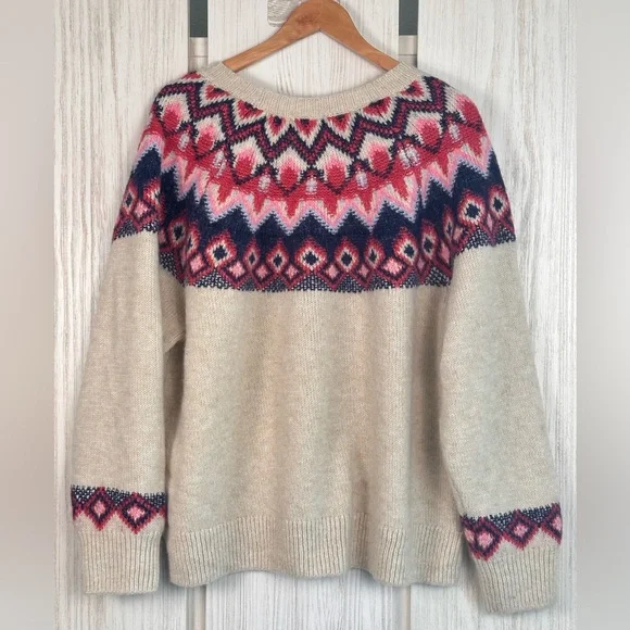 Old Navy Women’s Plus Size Pullover Wool Blend Sweater Size XXL - Picture 4 of 9